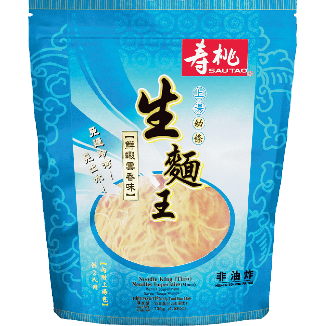 SSF Sau Tao Noodle King (dun) Wonton Smaak 130g