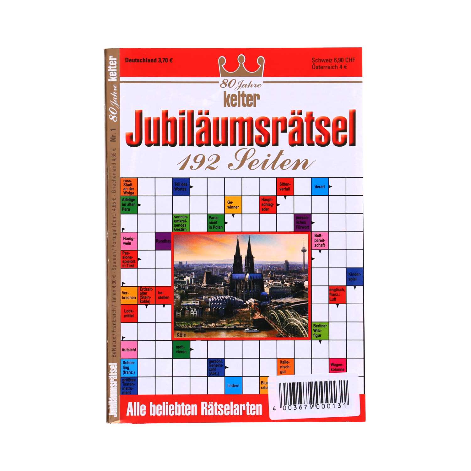 Kelter Rästelheft DIN A5 kompakt 192 Seiten