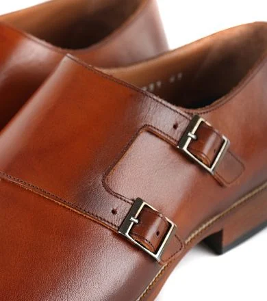 Suitable Double Monk Strap Schoen Cognac 4731-108-01-STB kopen