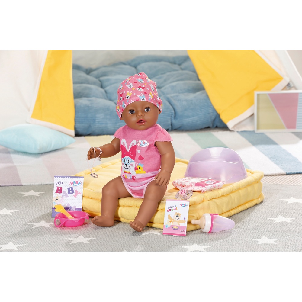BABY born 43cm Magic Girl - Dunkelrosa Outfit