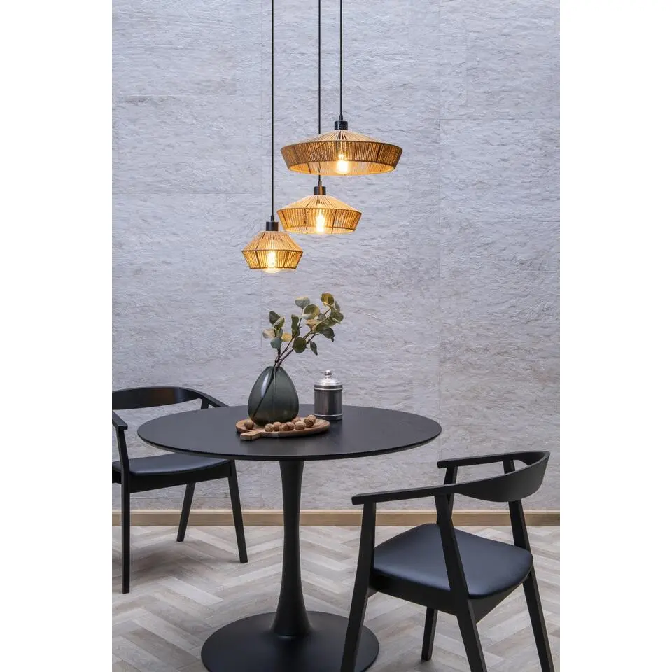 Lucide YUNKAI Hanglamp - Naturel