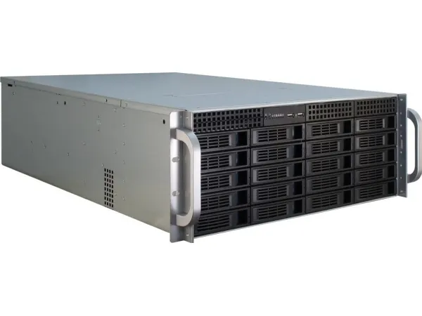 Inter-Tech IPC 4U-4420 - Rack-monterbar - 4U - SSI EEB - ingen strømforsyning (ATX) - USB