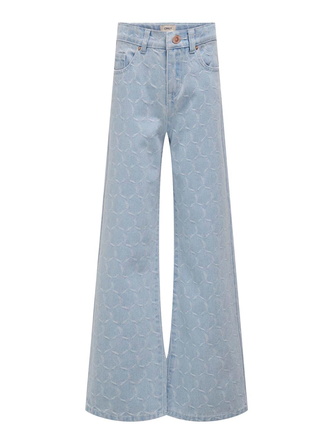 KOGHOPE Weiter Beinschnitt Jeans Light Blue Denim