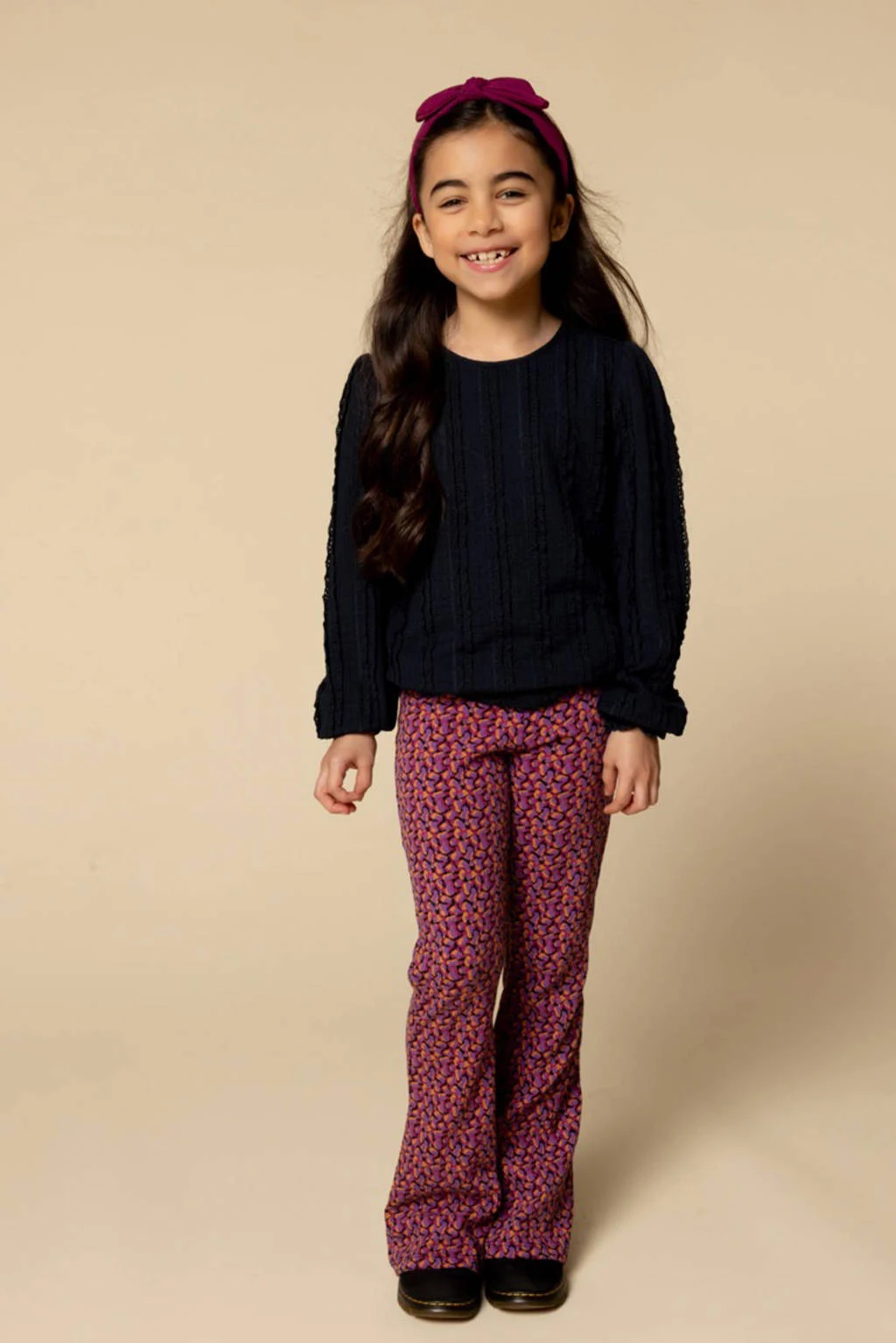 LOOXS little flared flared broek multi