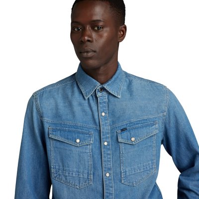 Chemise à manches longues homme Slim Denim G-STAR