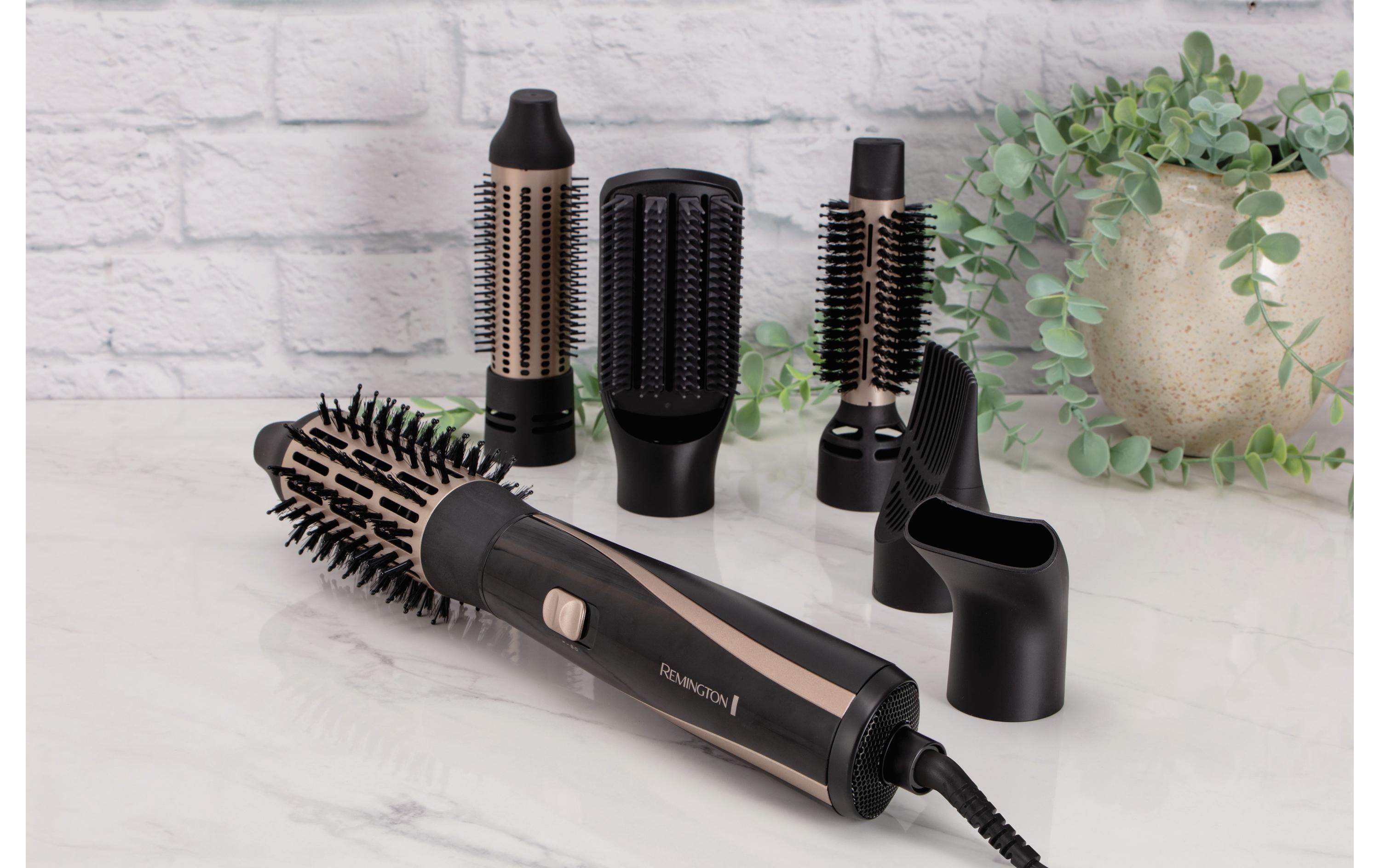 Warmluftbürste Blow Dry and Style AS7700Föhnbürste mit Zubehör