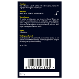 Lucovitaal Stoelgang Senna Tabletten 180TB