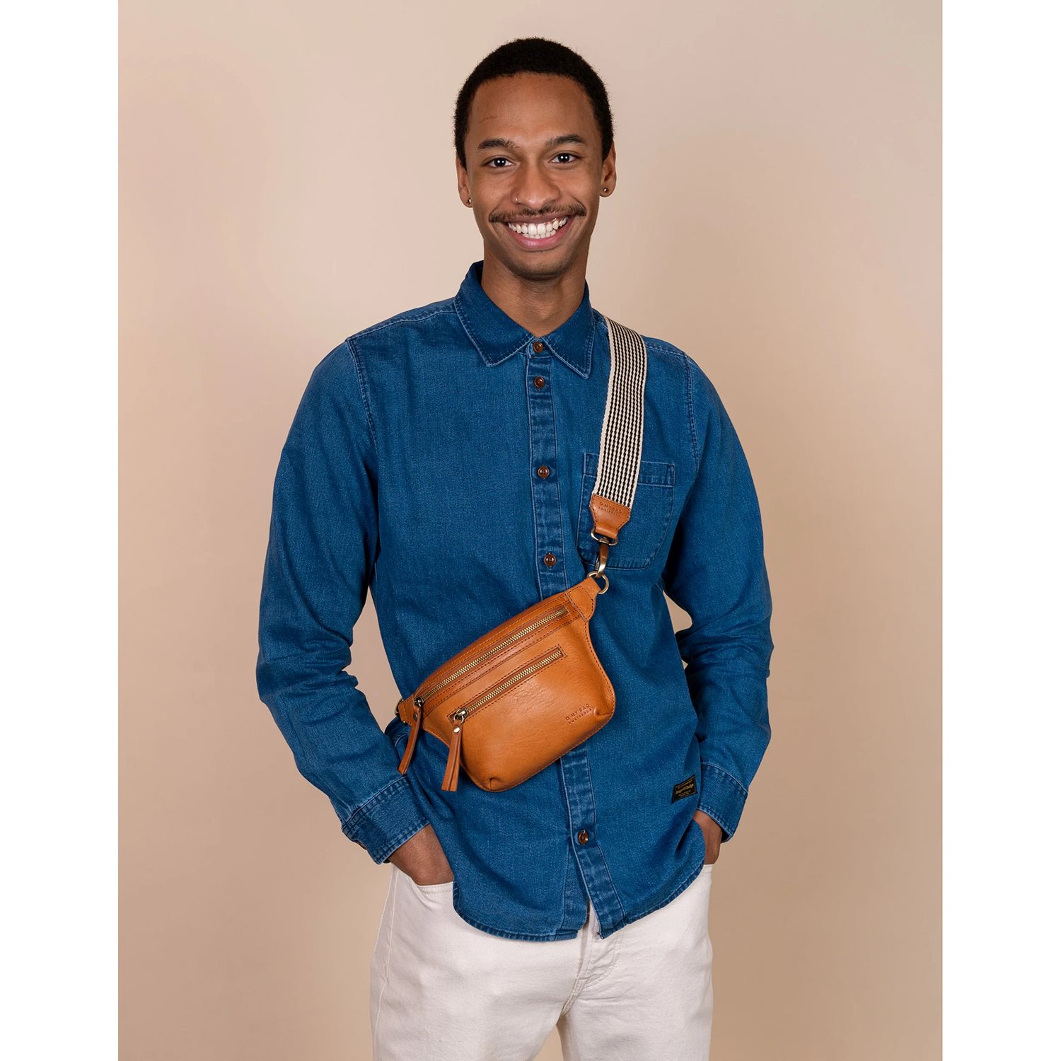 O My Bag Beck's Bum Bag cognac