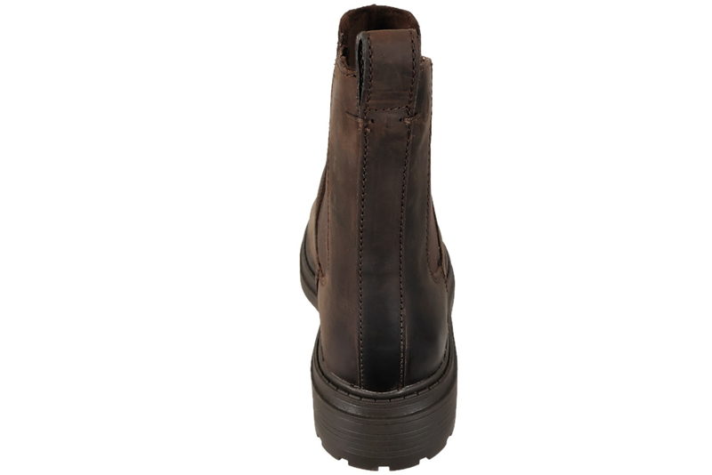 CLARKS ORINOCO3 TOP ANKELSTØVLE I BRUNT OLIERET SKIND