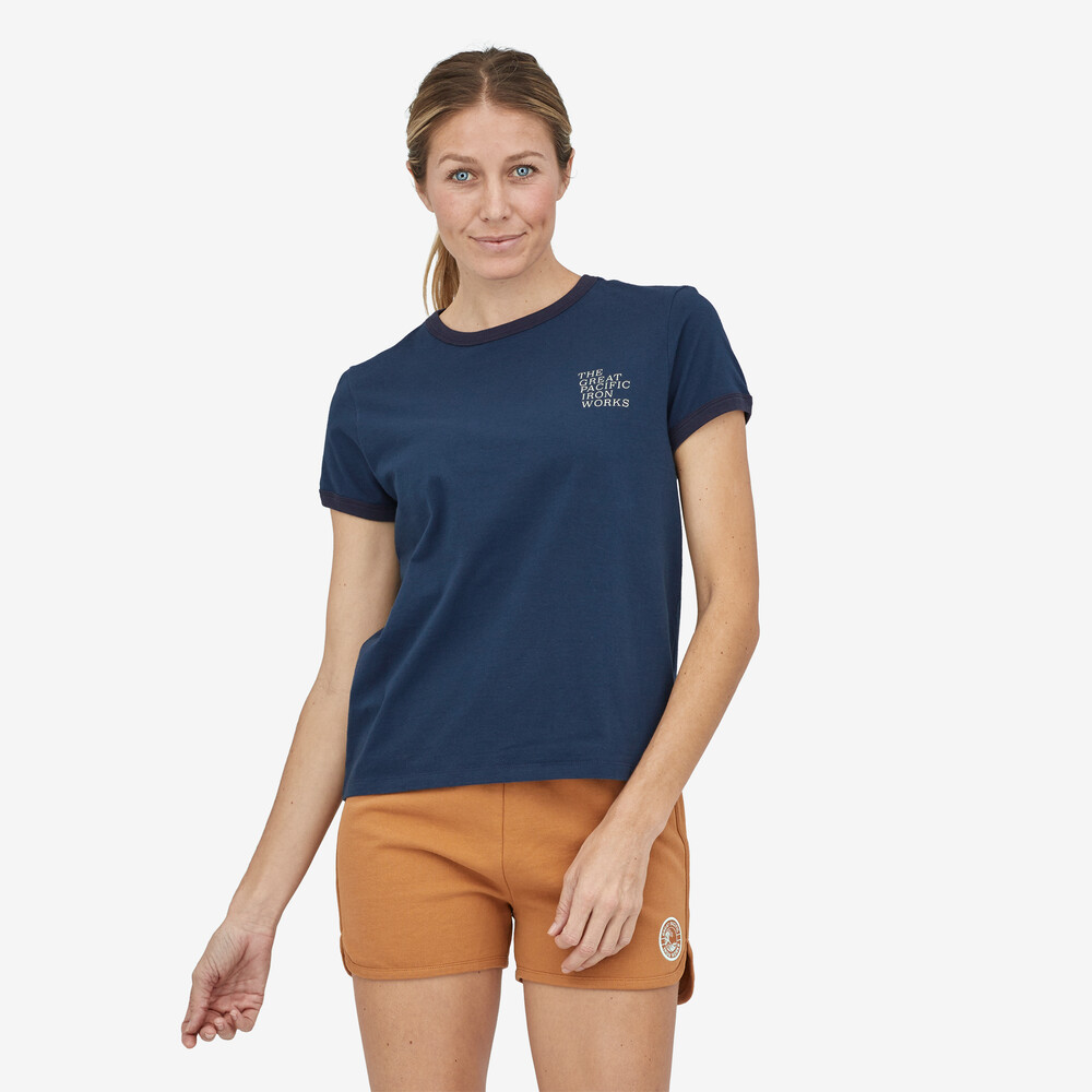 Damen-Bio-Ringer-T-Shirt von GPIW
