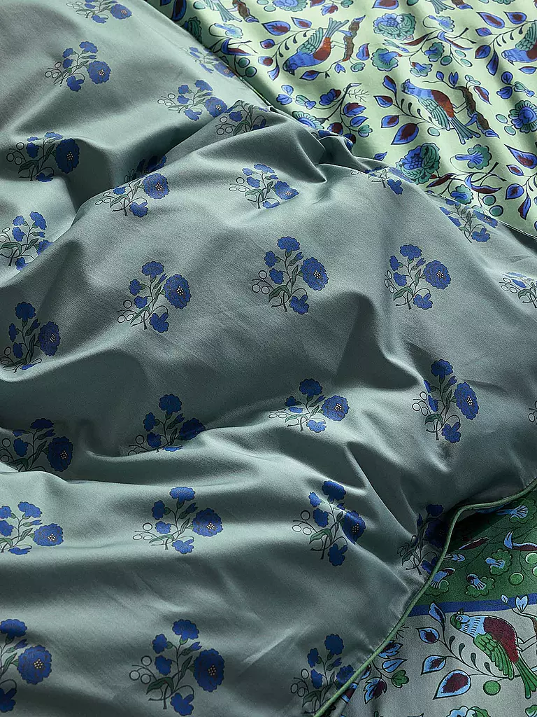 ESSENZA Satin-Bettwäsche VALERIA 70x90cm/140x200cm Subtle Green  mint