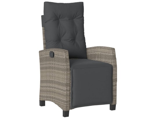 LES TENDANCES - Salon extérieur Salon de jardin-gris-4 places-57x66x93-451727