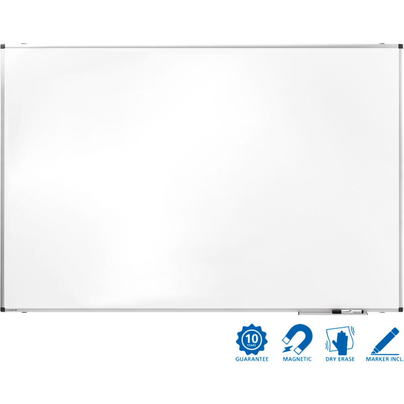 Tableau blanc laqué PREMIUM 120x180cm - Legamaster