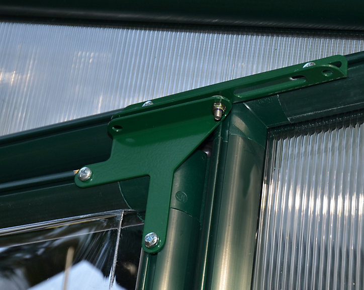 Serre en pvc et polycarbonate Palram Canopia Rion Ecogrow vert 6 x 12 m