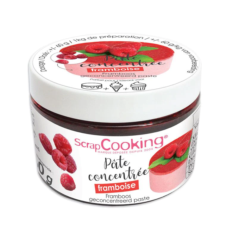 Pâte de fruits concentré 160 g - framboise Scrapcooking