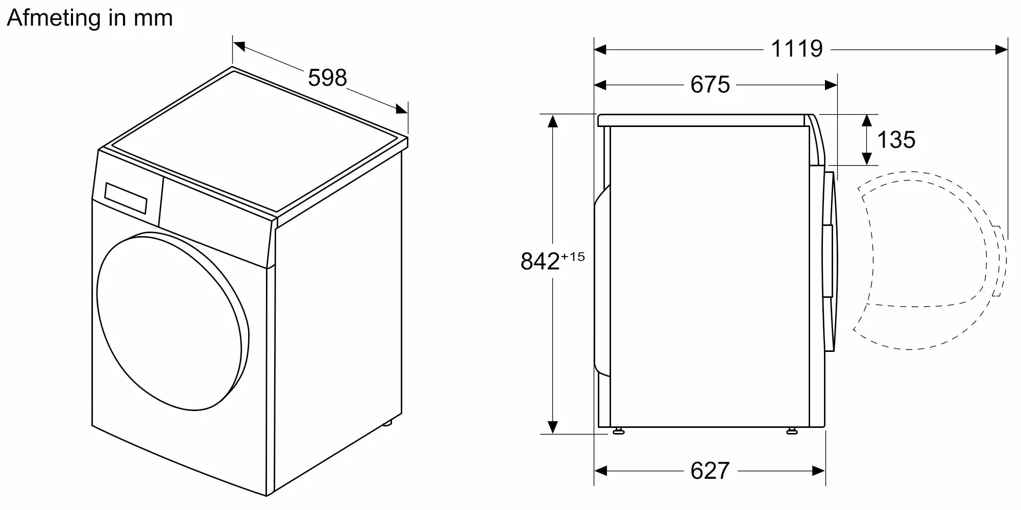 Serie 8 Warmtepompdroger 9 kg
