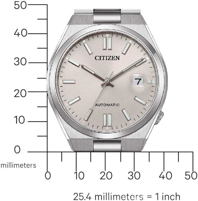 Analoge Horloge - Zilver - Roestvrij Staal - Kalenderfunctie