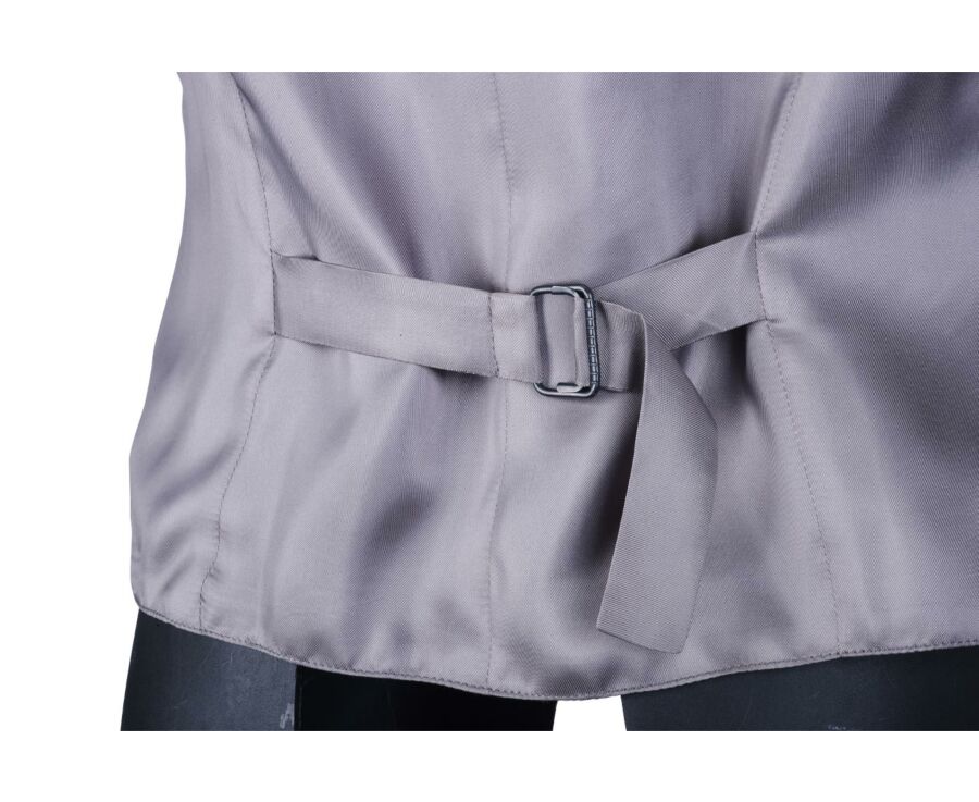 Gilet de costume homme Taupe Chiné - LAZARE