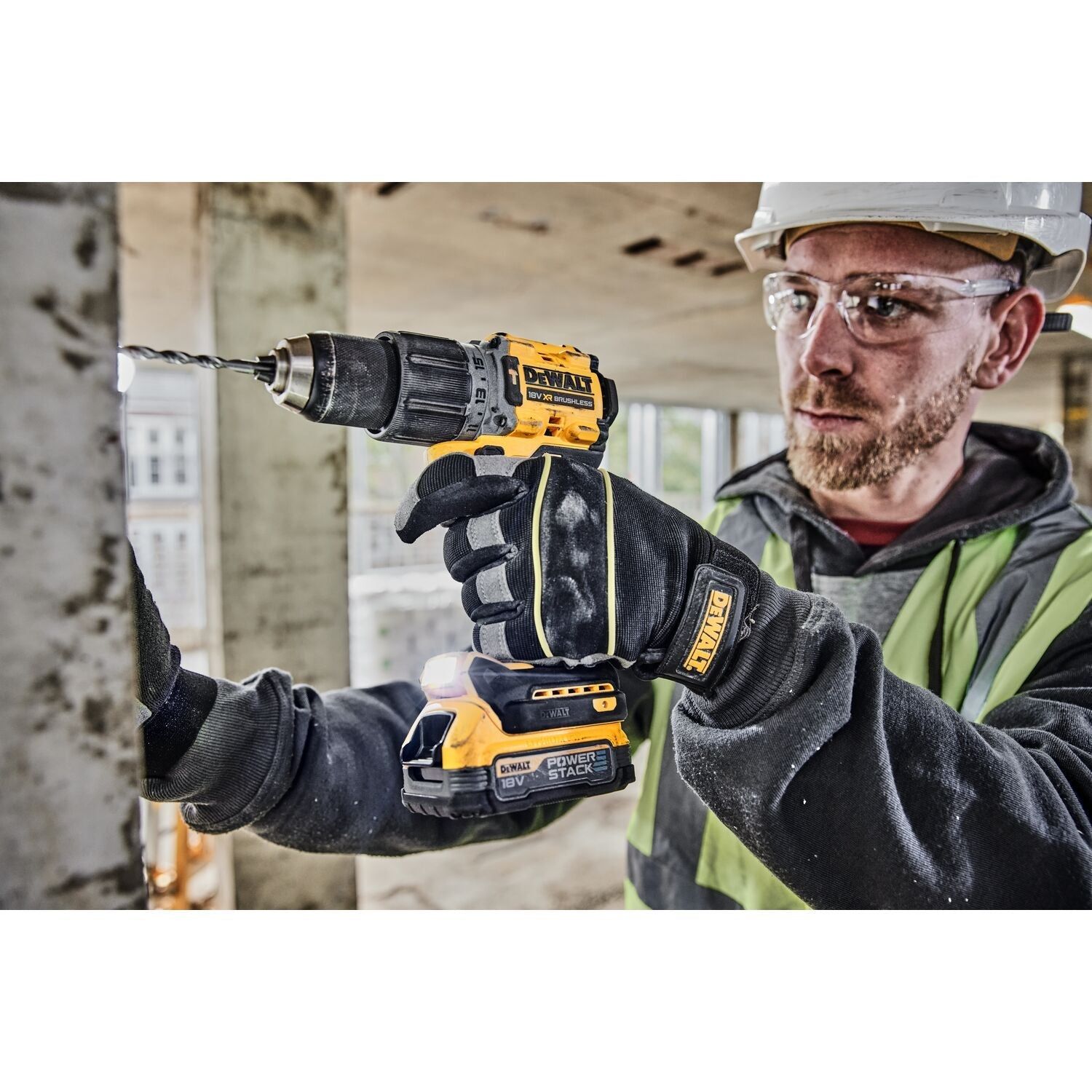 DeWALT DCD805NT Compacte accu klop-/schroefboormachine 18V XR Basic Body in TSTAK