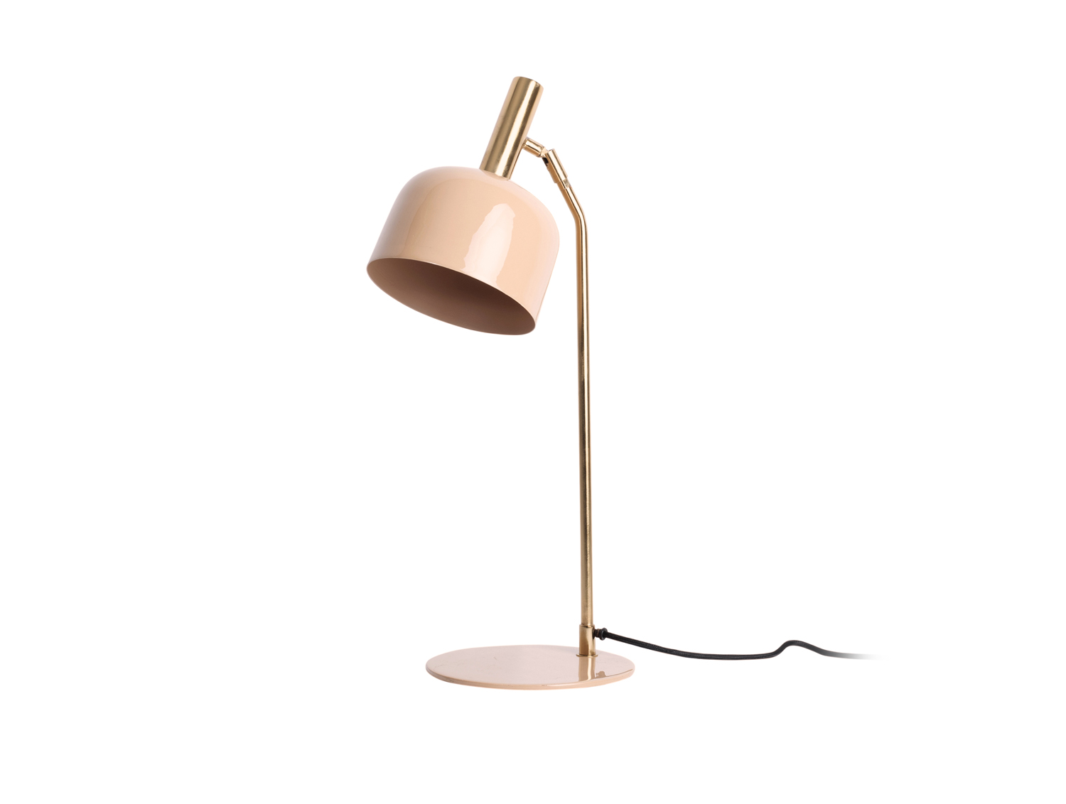 Table lamp Smart enamel soft brown