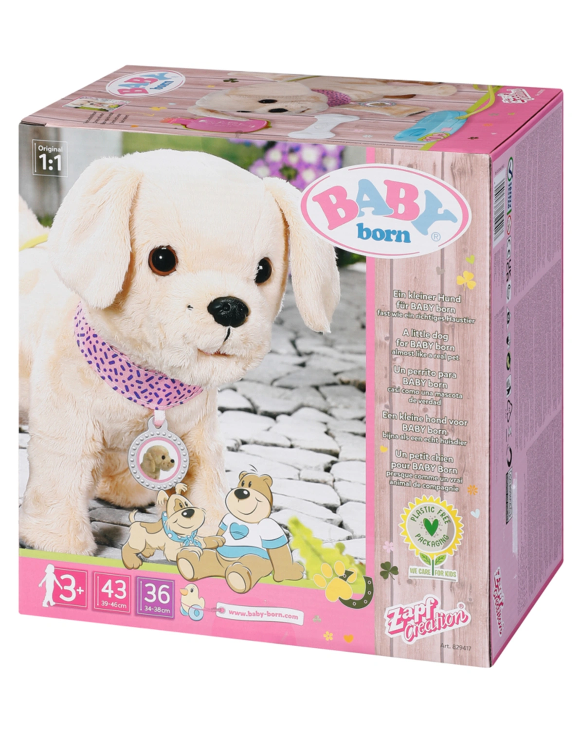 BABY born® Plüschfigur MY LUCKY DOG