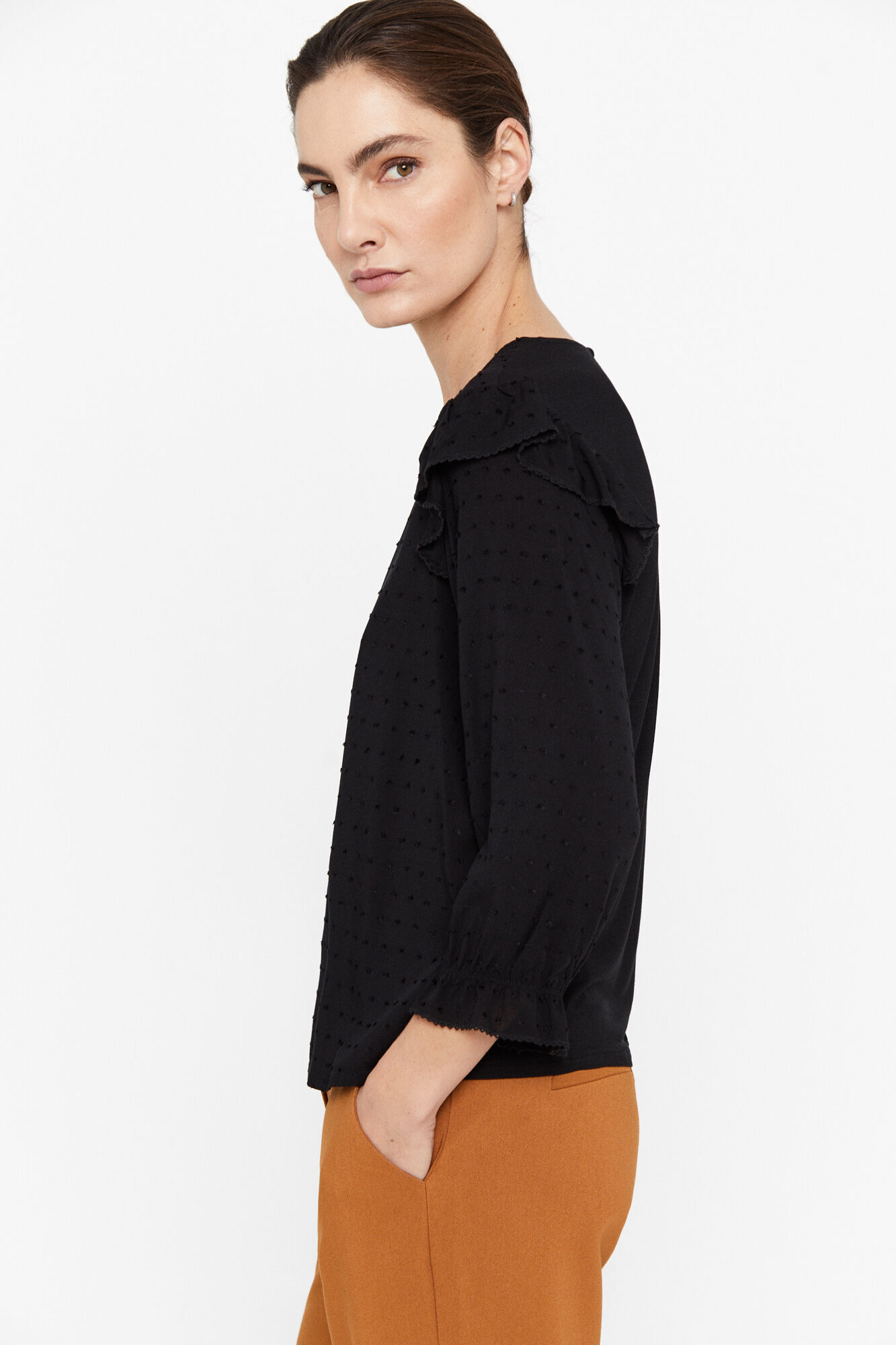 Top combinado Plumeti - Preto