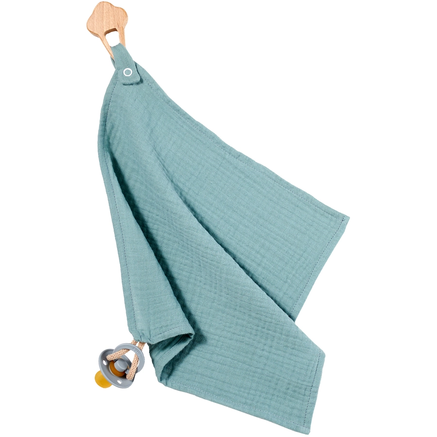 Nordic Coast Company Kuscheltuch Musselin Eis Mint