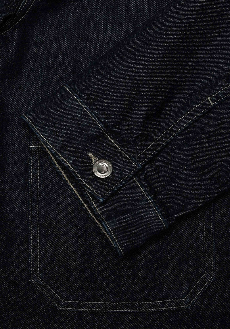 Nudie Jeans Jacke Anja Workwear Denim Jacket Dark Blue