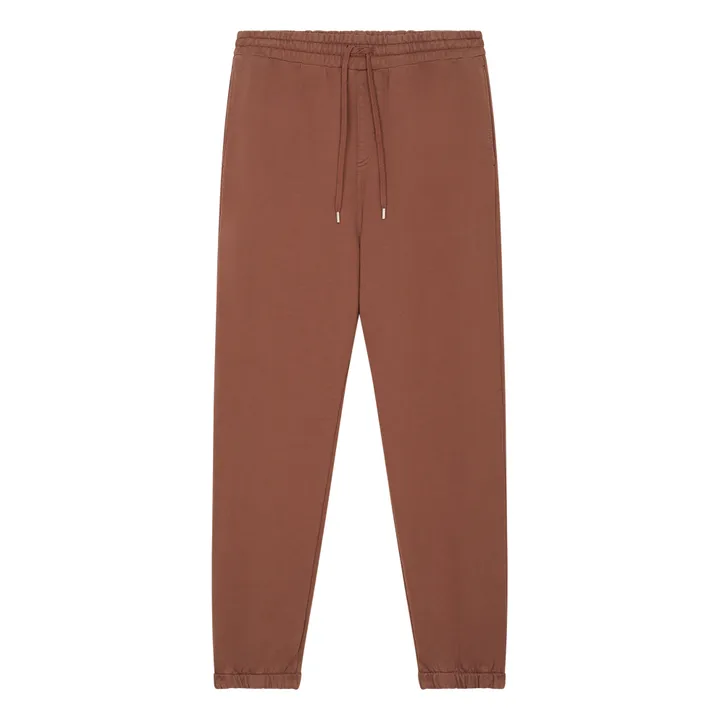 SMALLABLE BASICS Jogging Slim Homme Coton Bio | Marron