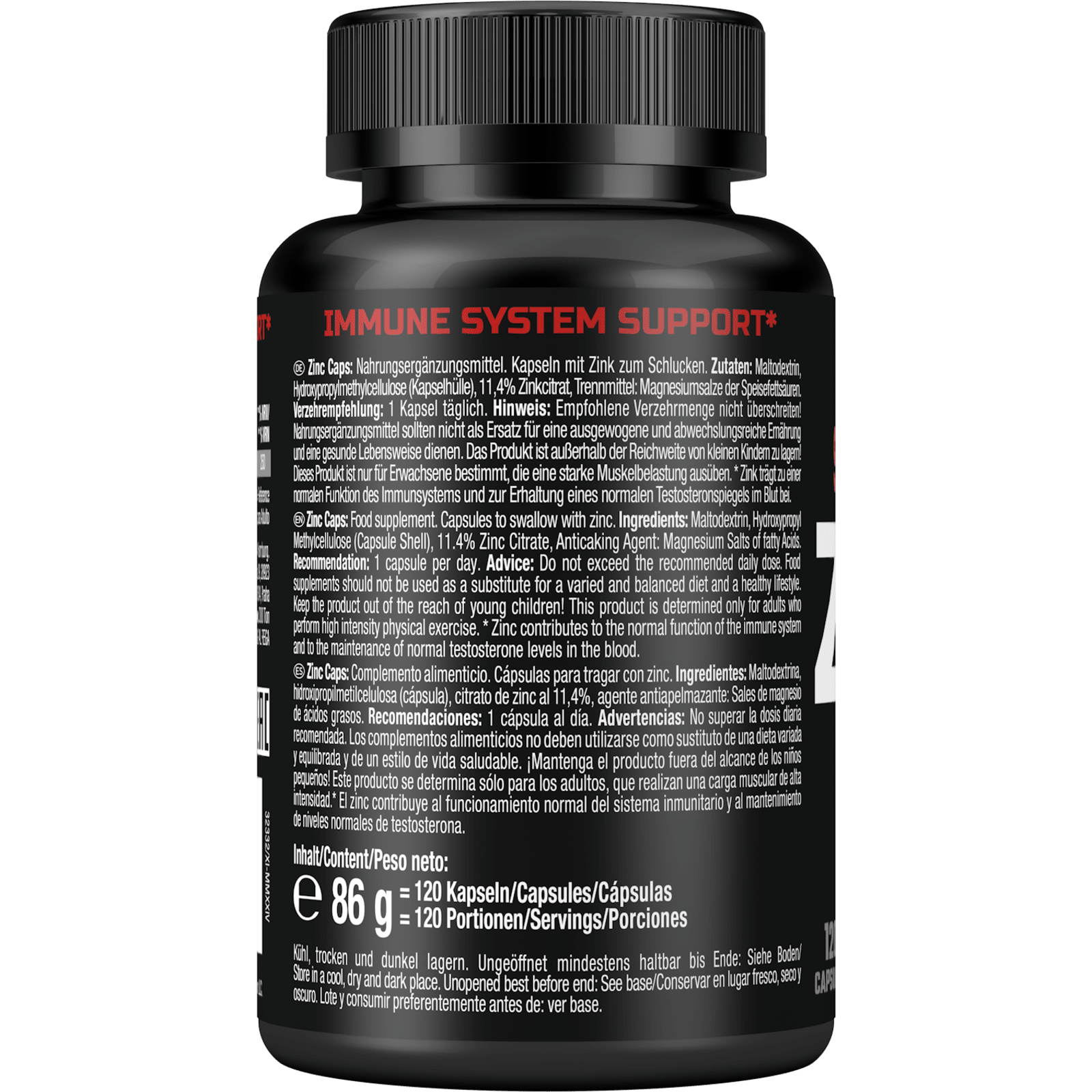 Zinc Strong Caps (120 Kapseln)