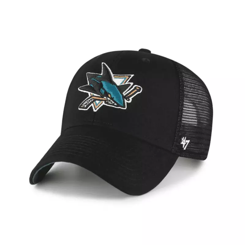 Casquette 47 BRAND Nhl San Jose Sharks Branson Mvp Noir
