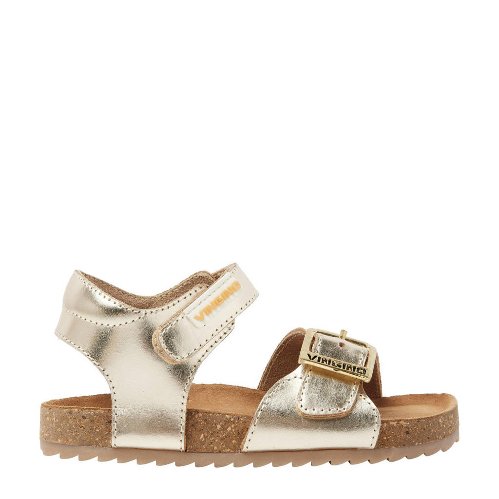 Vingino Lucyleren sandalen goud metallic