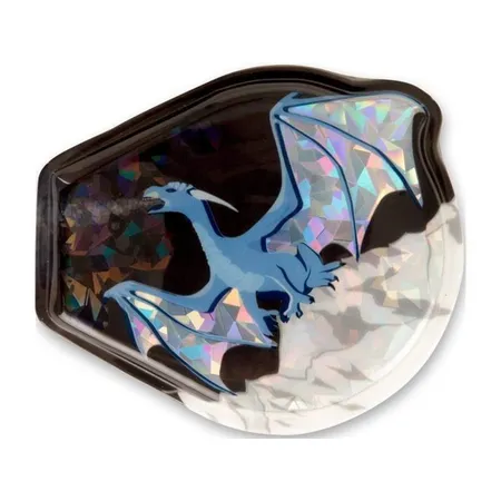 ergobag Glitzer Klettie Eisdrache