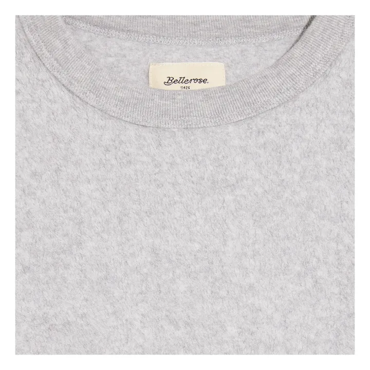 Bellerose Sweat Mago Uni | Gris chiné