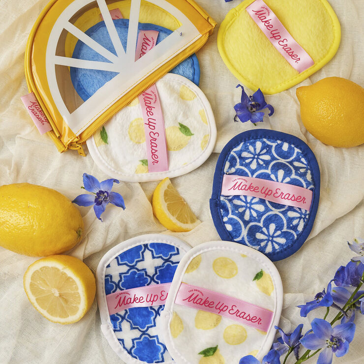 Make up eraser Limoncello-sæt til 7 dage Sæt med makeupservietter, der kan bruges ig