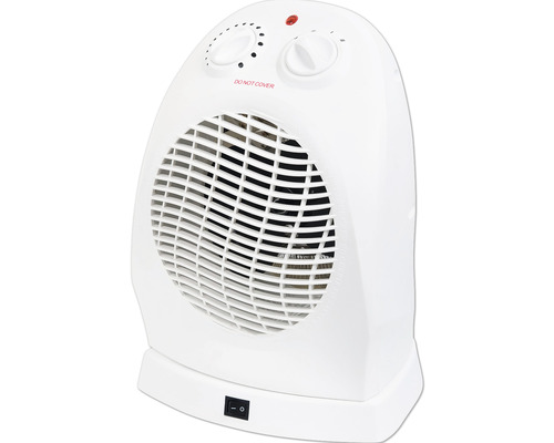 Oscillerende ventilatorkachel, 2000 watt