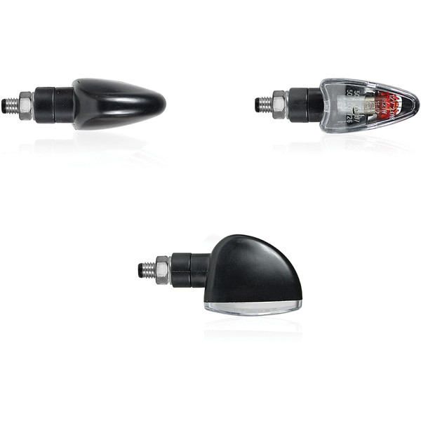 Chaft - Clignotants à Ampoules Blaster Noir / Transparent