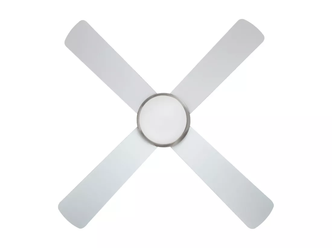 Ventilateur de Plafond Navy Nickel 110cm Nickel
