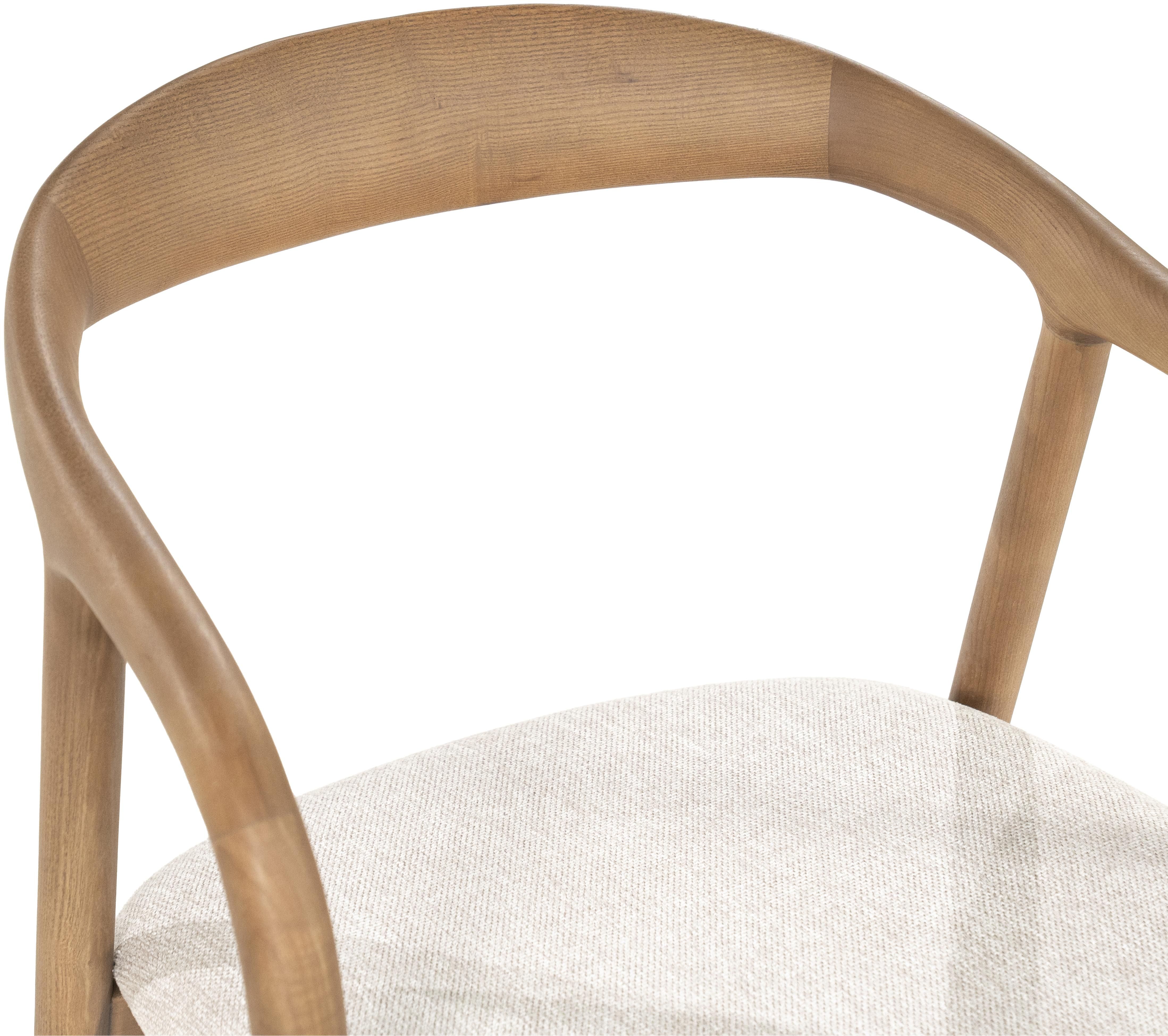 Stoel Lichtbruin 96476 Rayven B55 x D60 x H76 cm