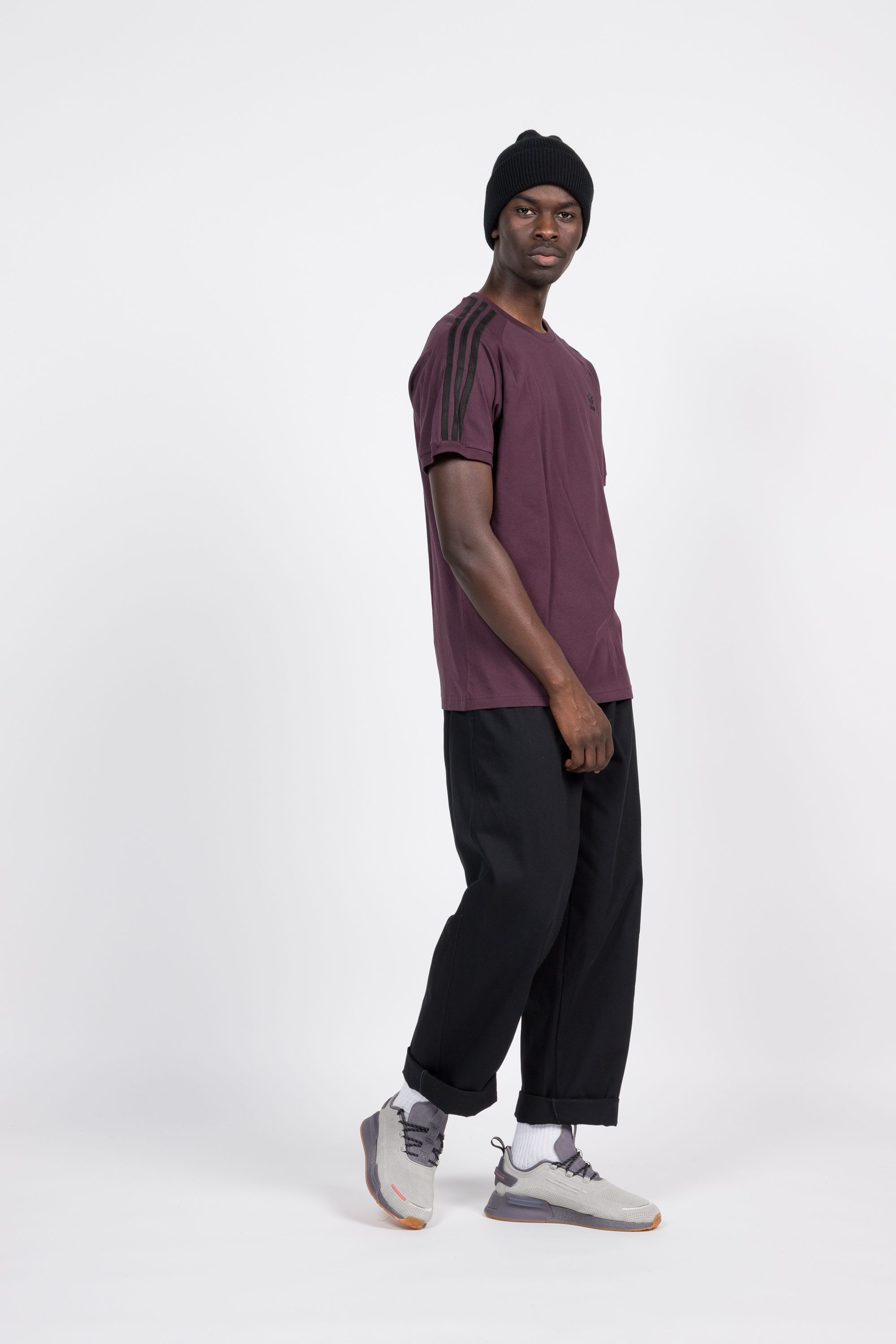 ADIDAS T-SHIRT PLUSH Violet
