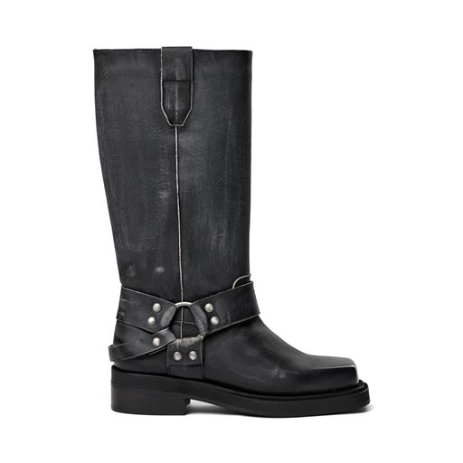 Pavement Angelina Vintage Støvler, Black Matte, 39