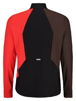 Haut Manches Longues Homme Maloja GoldammerM. Noir/Multicolor