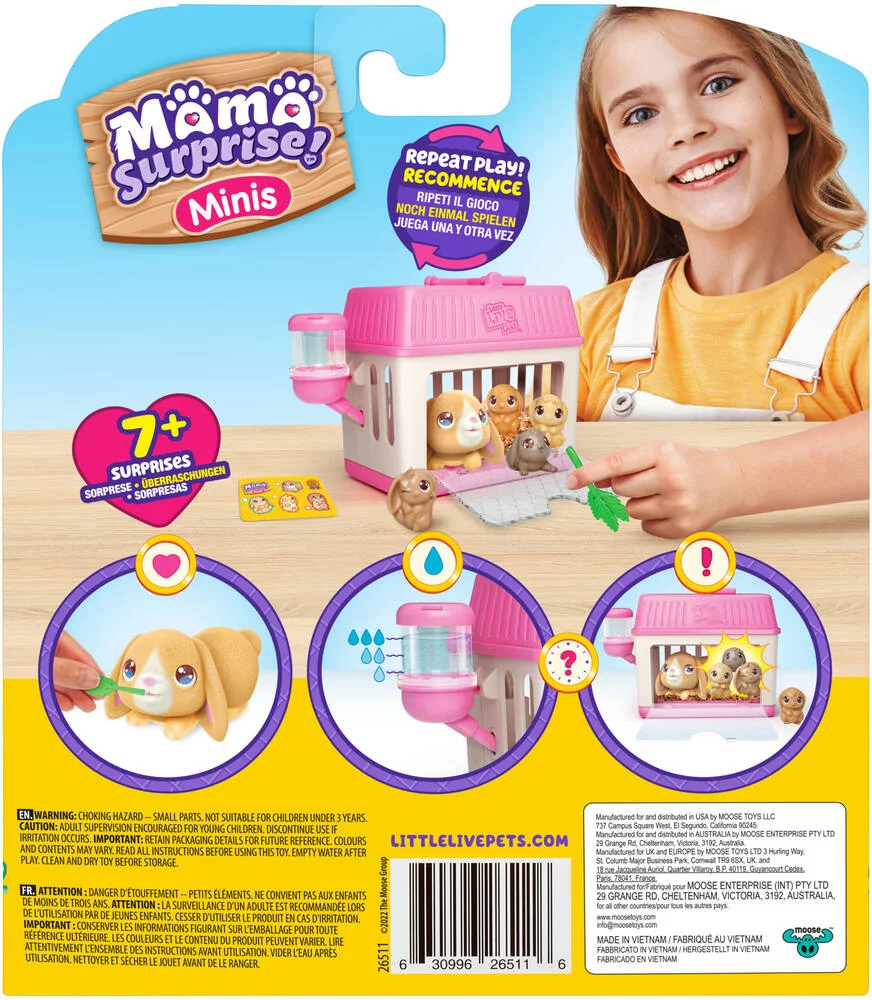 LITTLE LIVE  PETS - MAMA SURPRISE P'TITS LAPINS