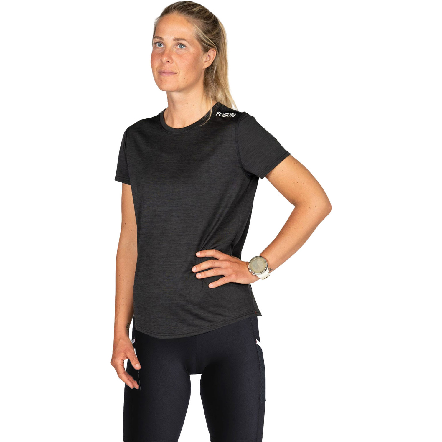 Fusion Shirt Korte Legging Set Dames