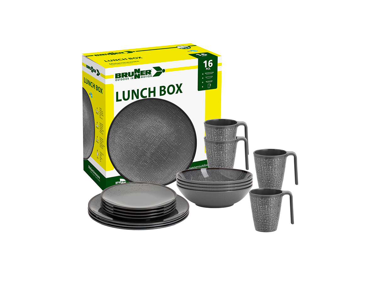 Brunner Lunch Box Cottery 16-delige serviesset