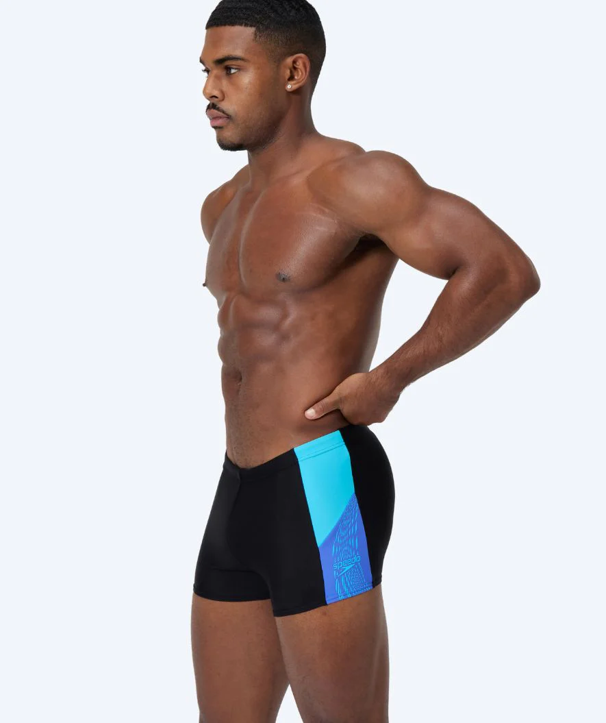 Speedo aquashorts til mænd - Dive - Sort/lyseblå
