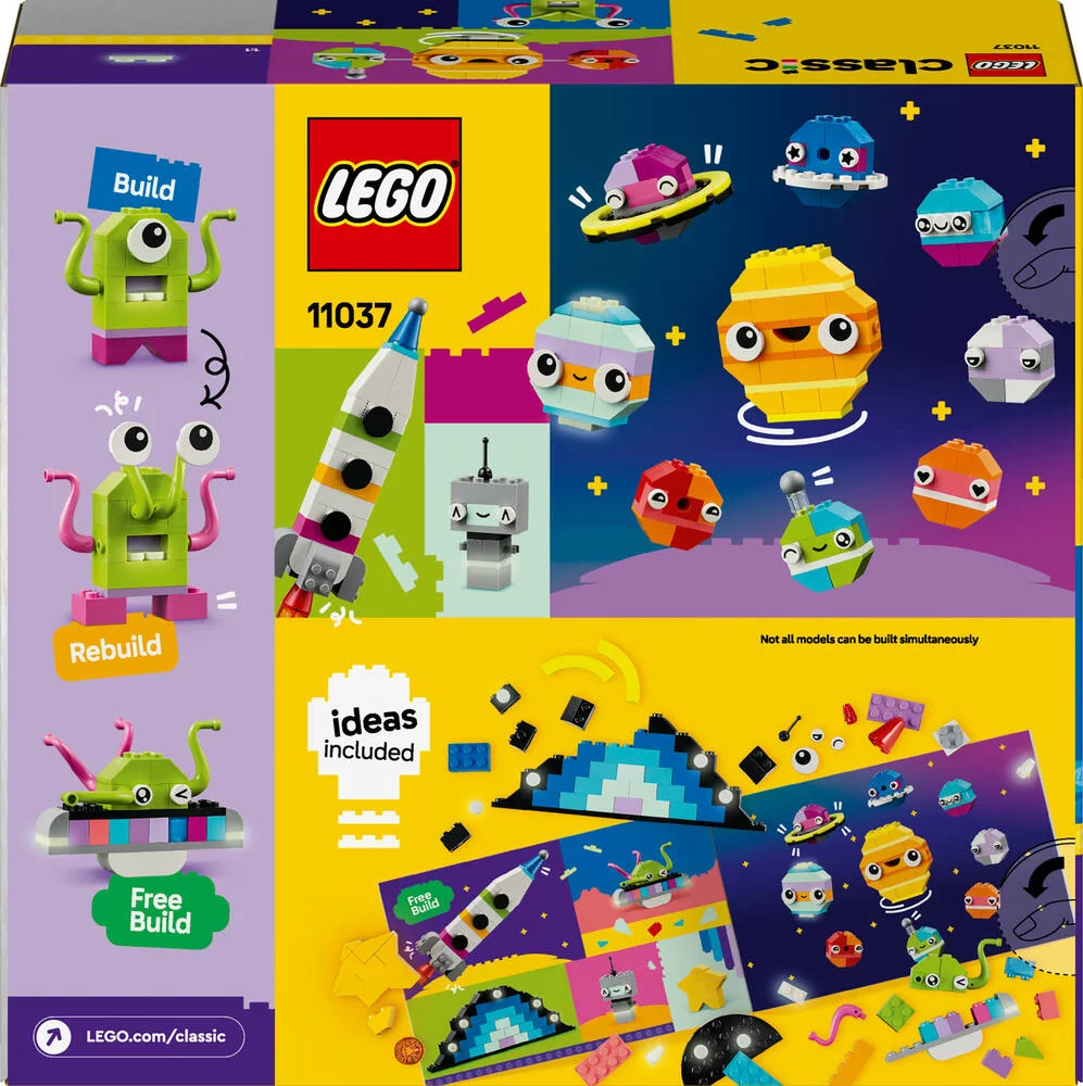 LEGO®CLASSIC 11037 - LES PLANETES CREATIVES
