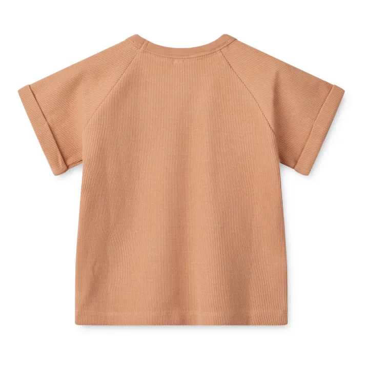 Liewood T-shirt Nilo Gaufré | Abricot