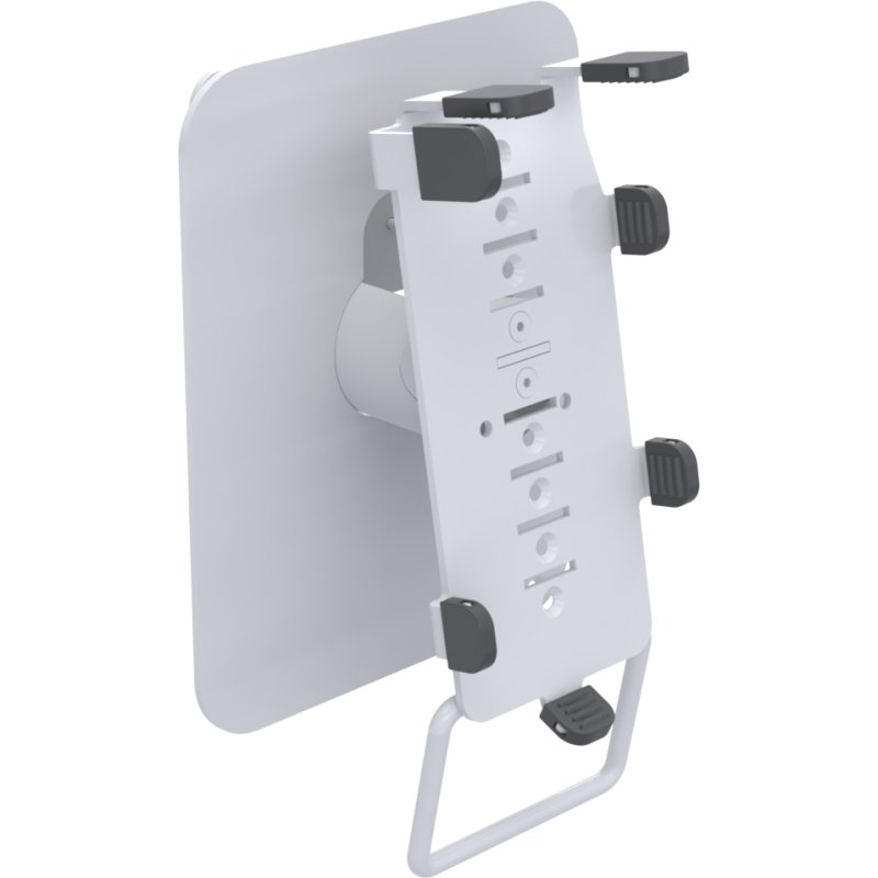 Ergonomic Solutions SpacePole Kiosk SKS001-32 accessoire de système de paiement en point de vente Plaque POS Blanc Métal
