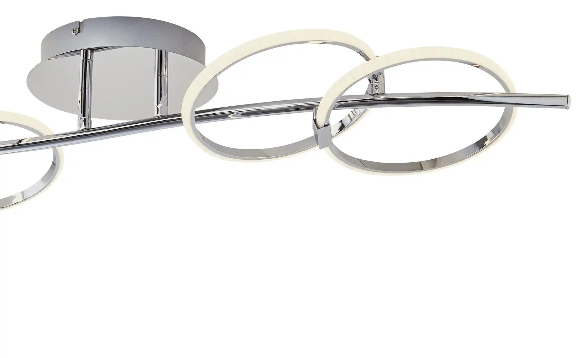 KHG LED-Deckenleuchte, chrom `4 Ringe´